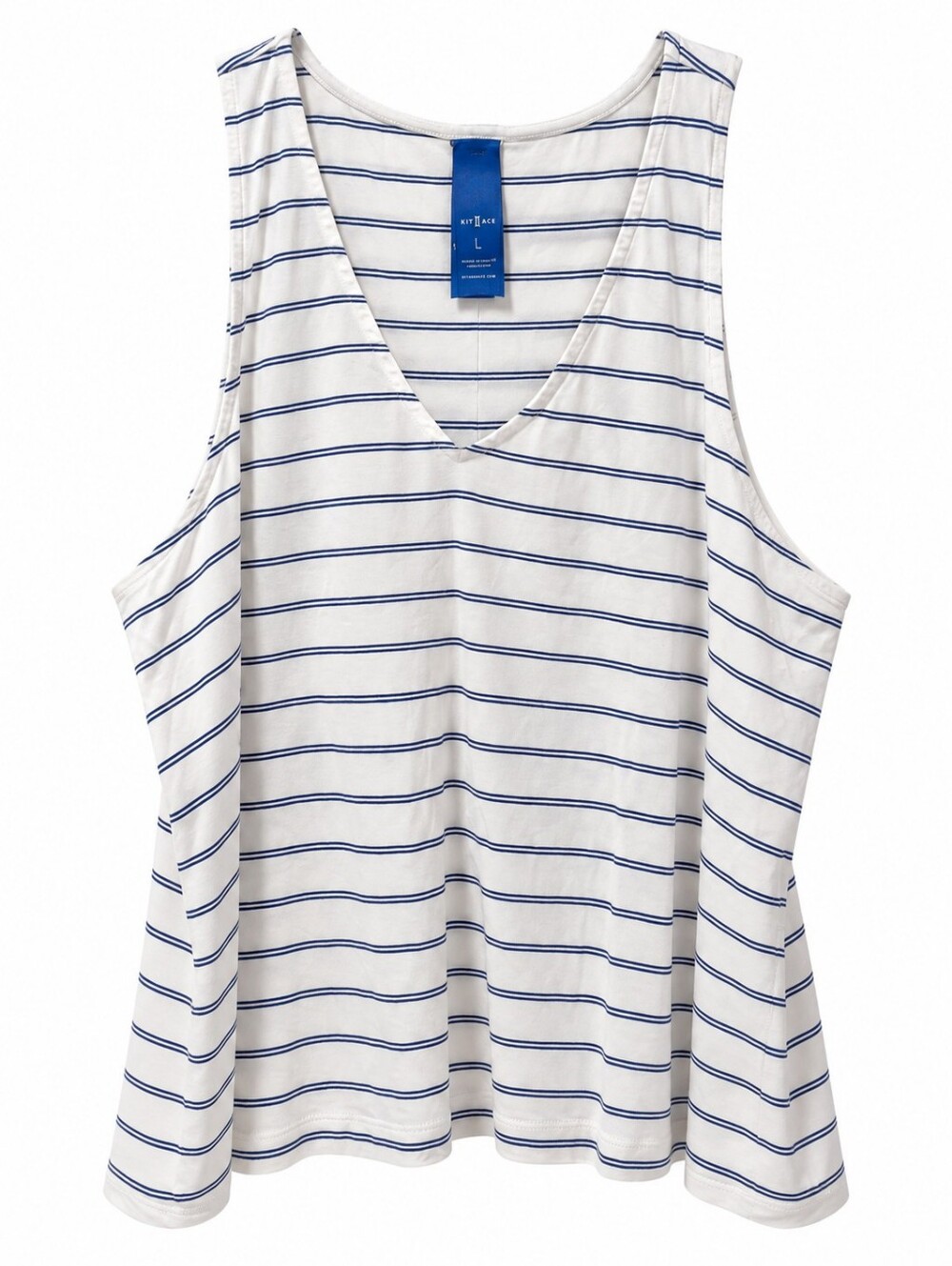 Kit & Ace Soft Cotton Striped Tank